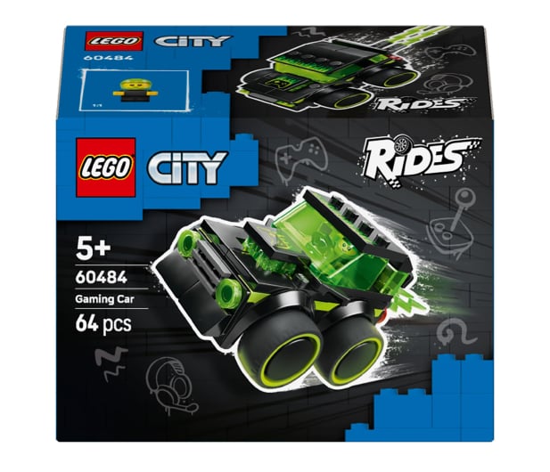 LEGO CITY 60484 Pojazdy — gamingowa wyścigówka - 1473495 - zdjęcie